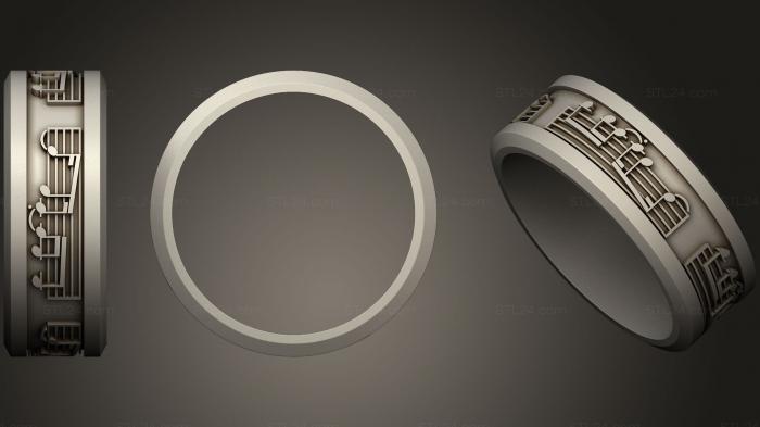 Ювелирные перстни и кольца (Кольцо 172, JVLRP_0654) 3D модель для ЧПУ станка